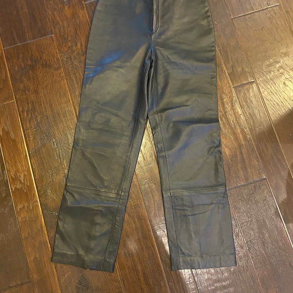 Banana Republic Leather Pants - Picture 2 of 2